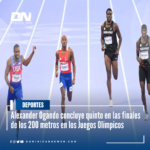 Alexander Ogando concluye quinto en las finales de los 200 metros en los Juegos Olímpicos